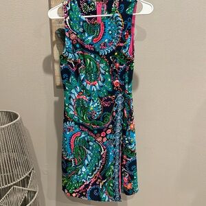 Lilly Pulitzer Donatello shift Dress-take me to the sea billing pre owned